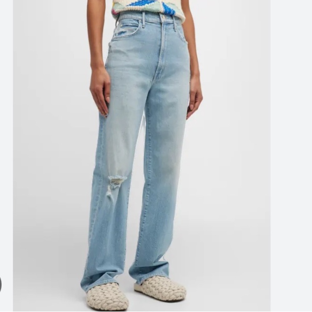 Mother Denim High Waisted Tunnel Vision Sneak sz 27